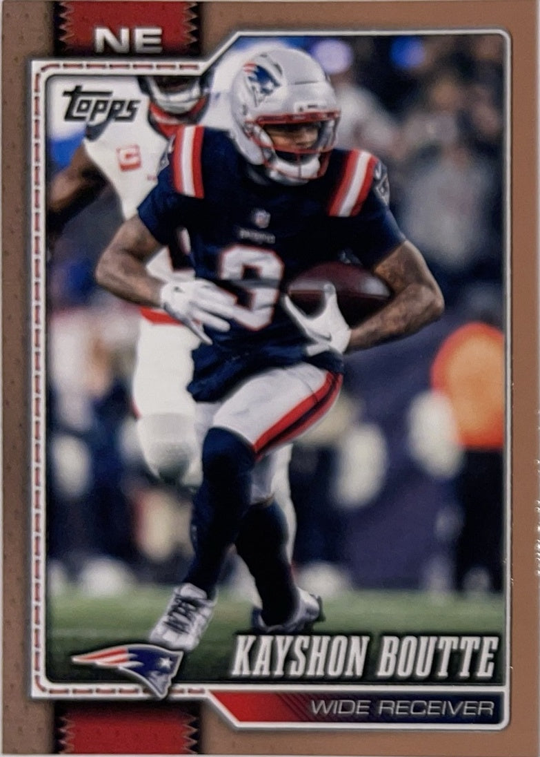2026 Topps Football #242 Kayshon Boutte – Near Mint – voorkant