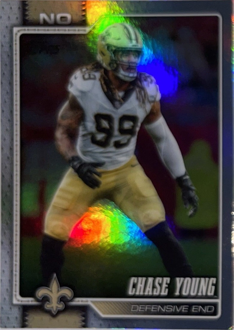 2026 Topps Football #244 Chase Young – Near Mint – voorkant