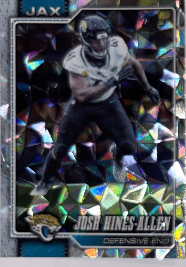2026 Topps Football #95 Josh Hines-Allen Diamante Foil – Near Mint – voorkant