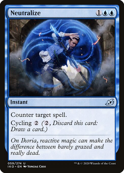 Neutralize – Ikoria: Lair of Behemoths (IKO-59) Magic: The Gathering card