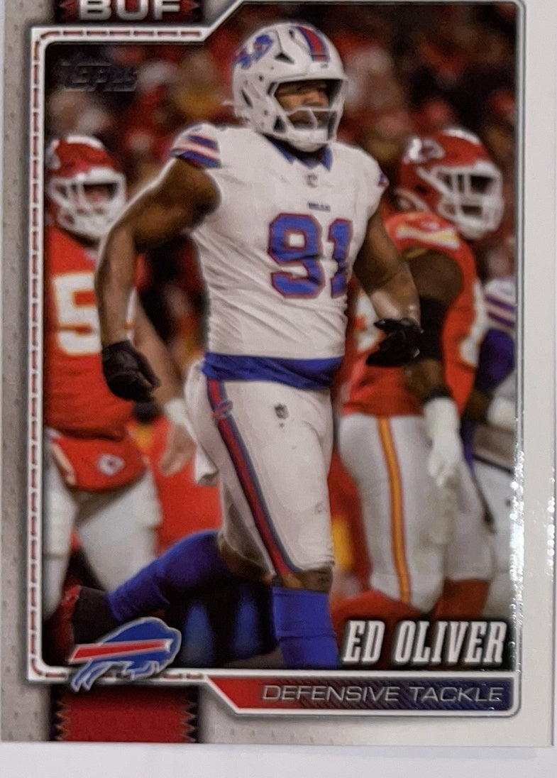 2026 Topps Football #208 Ed Oliver – Near Mint – voorkant