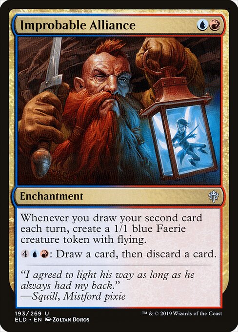 Improbable Alliance – Throne of Eldraine (ELD-193) Magic: The Gathering card