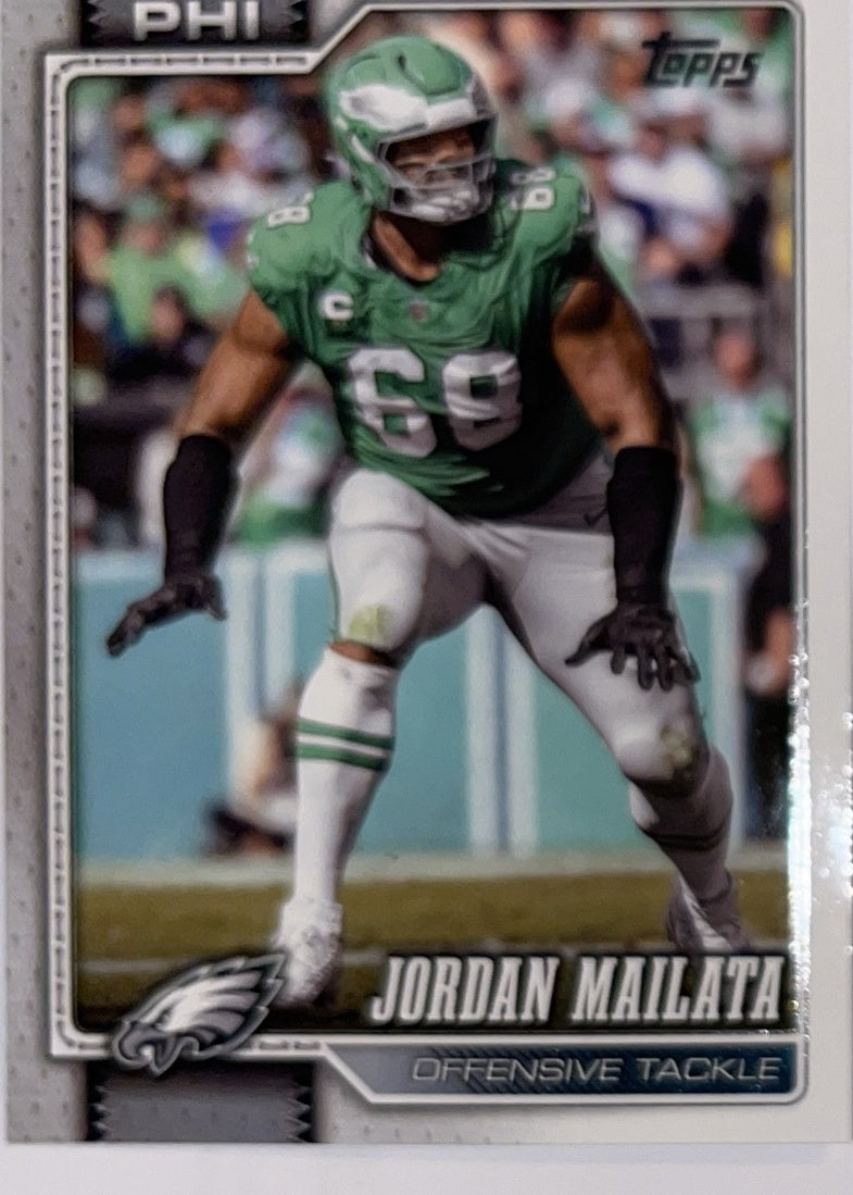 2026 Topps Football #166 Jordan Mailata – Near Mint – voorkant