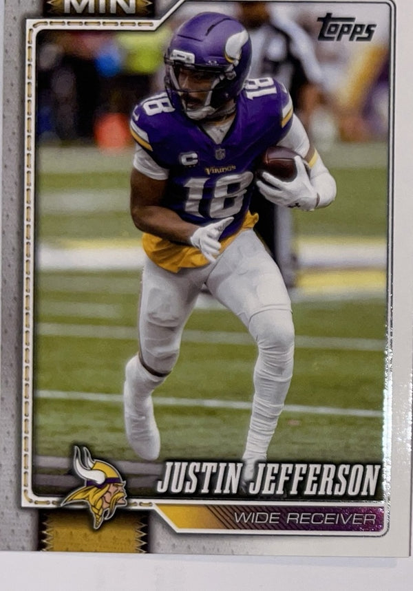 2026 Topps Football #131 Justin Jefferson – Near Mint – voorkant