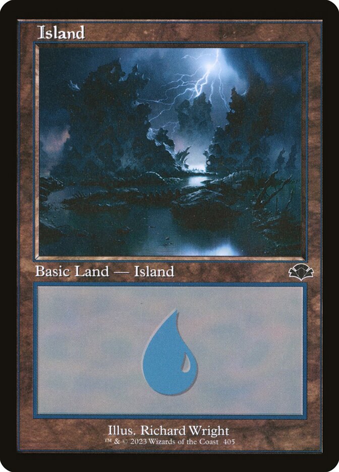 Island (V.2) - Dominaria Remastered (Land) [DMR-405]