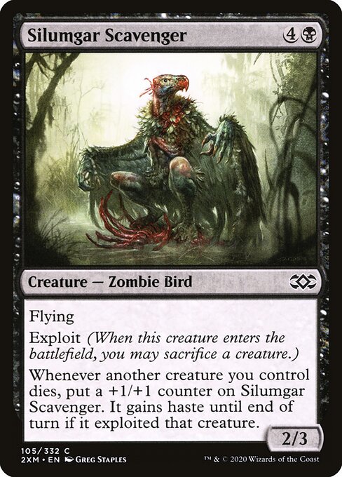 Silumgar Scavenger – Double Masters (2XM-105) Magic: The Gathering card
