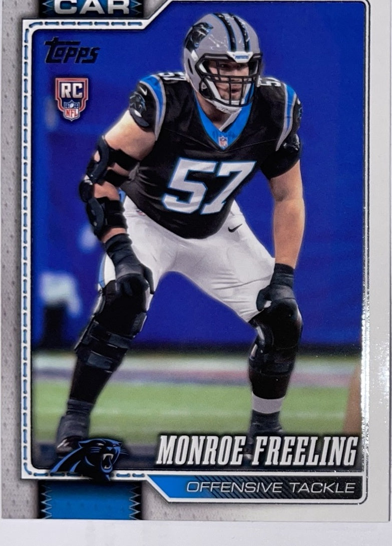 2026 Topps Football #355 Monroe Freeling RC – Near Mint – voorkant