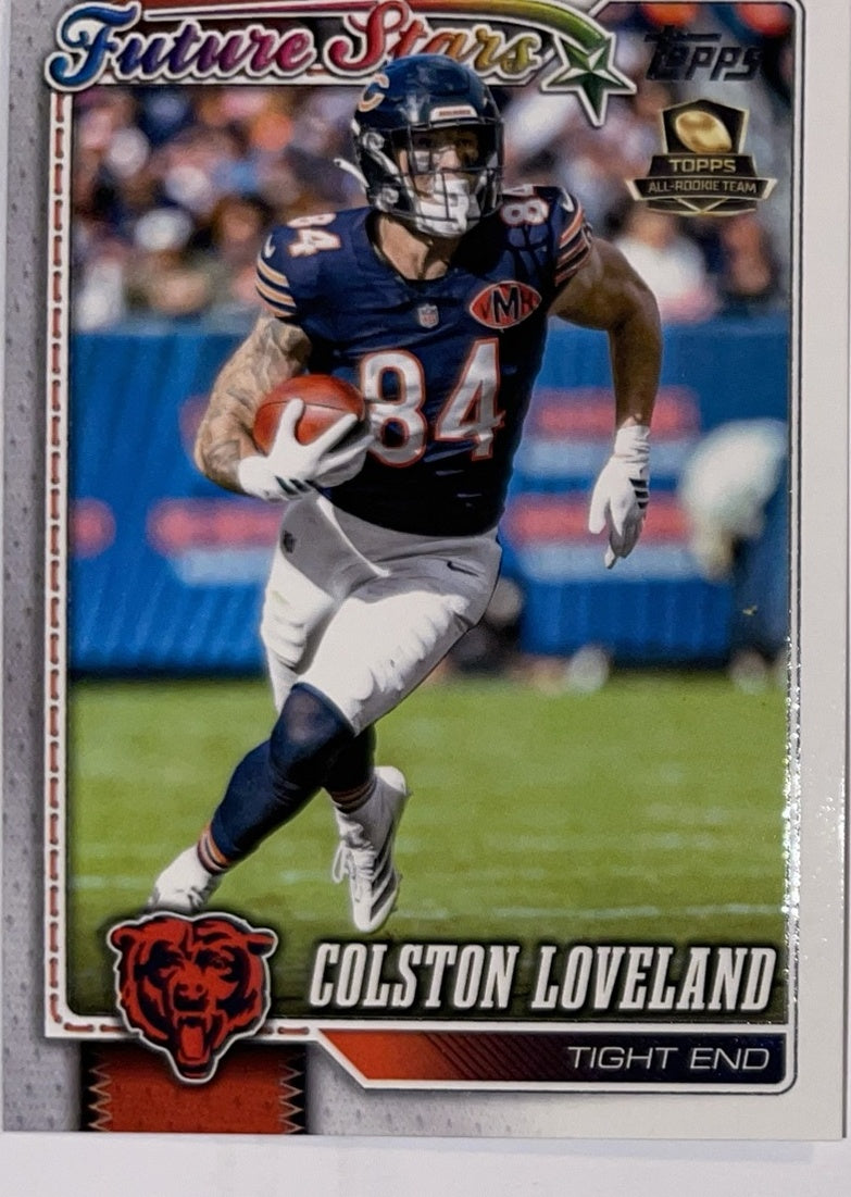 2026 Topps Football #270 Colston Loveland Future Stars – Near Mint – voorkant