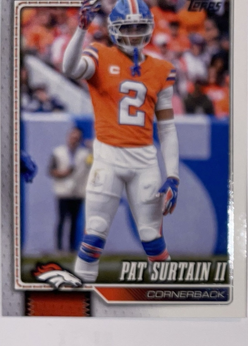 2026 Topps Football #60 Pat Surtain II – Near Mint – voorkant