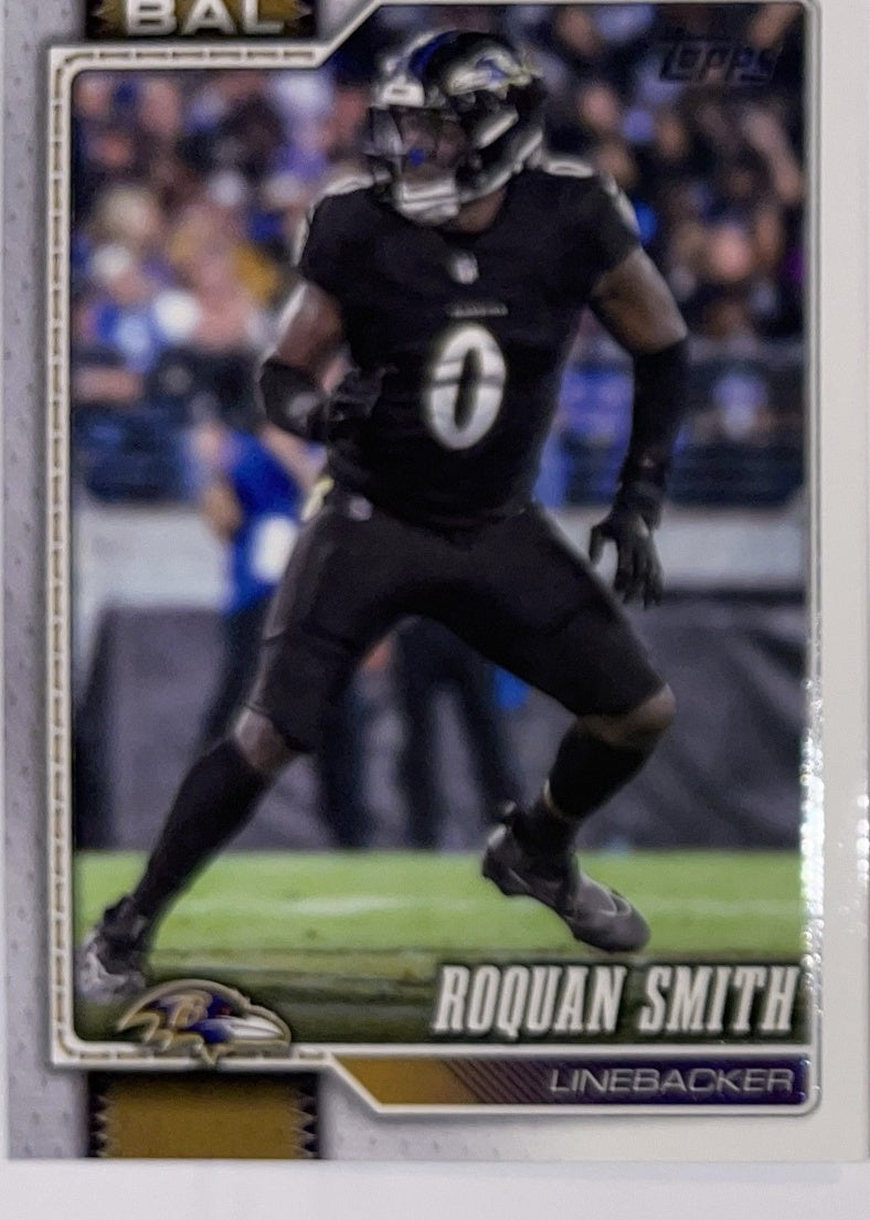 2026 Topps Football #17 Roquan Smith – Near Mint – voorkant