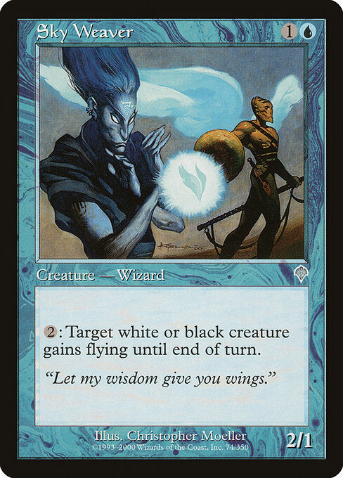 Sky Weaver – Invasion (INV-74) Magic: The Gathering card Hoofdafbeelding