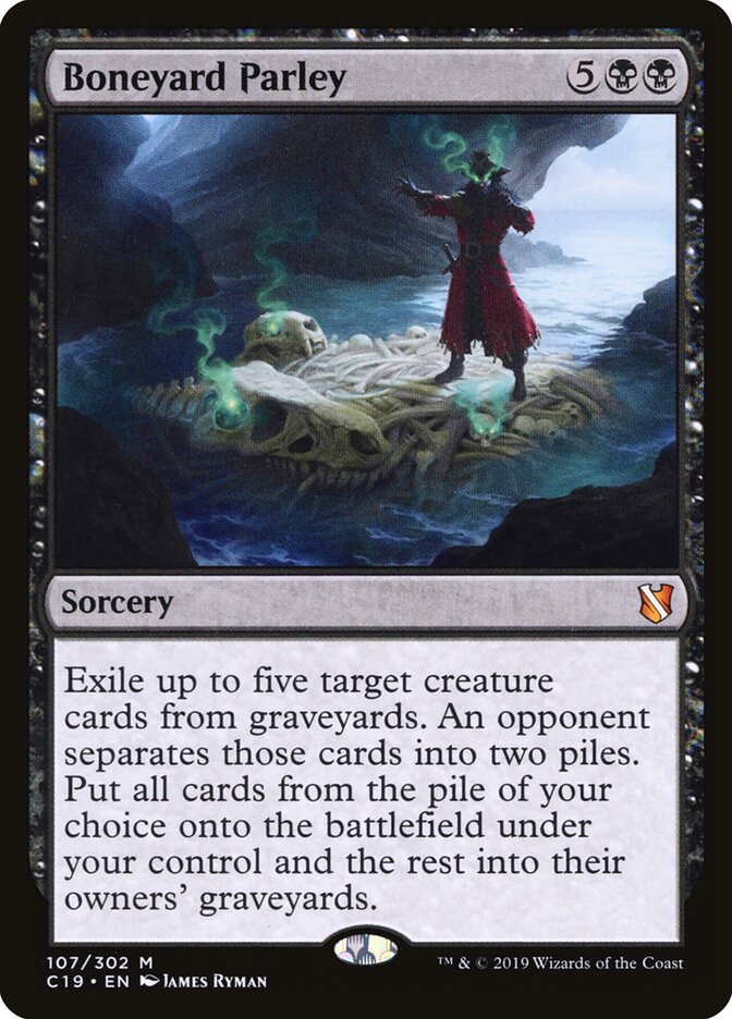 Boneyard Parley - Commander 2019 (Mythic) [C19-107] Image principale du produit