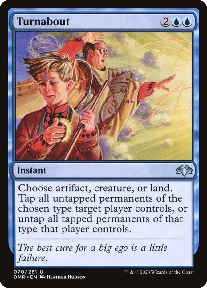 Turnabout - Dominaria Remastered (Uncommon) [DMR-70]