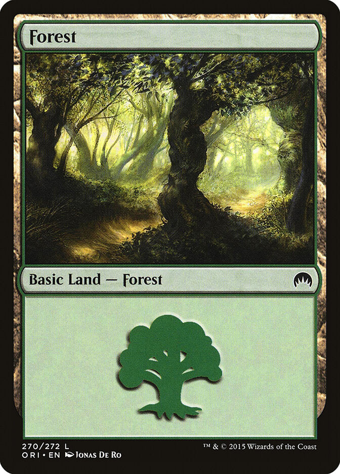 Forest (V.2) - Magic Origins (Land) [ORI-270]