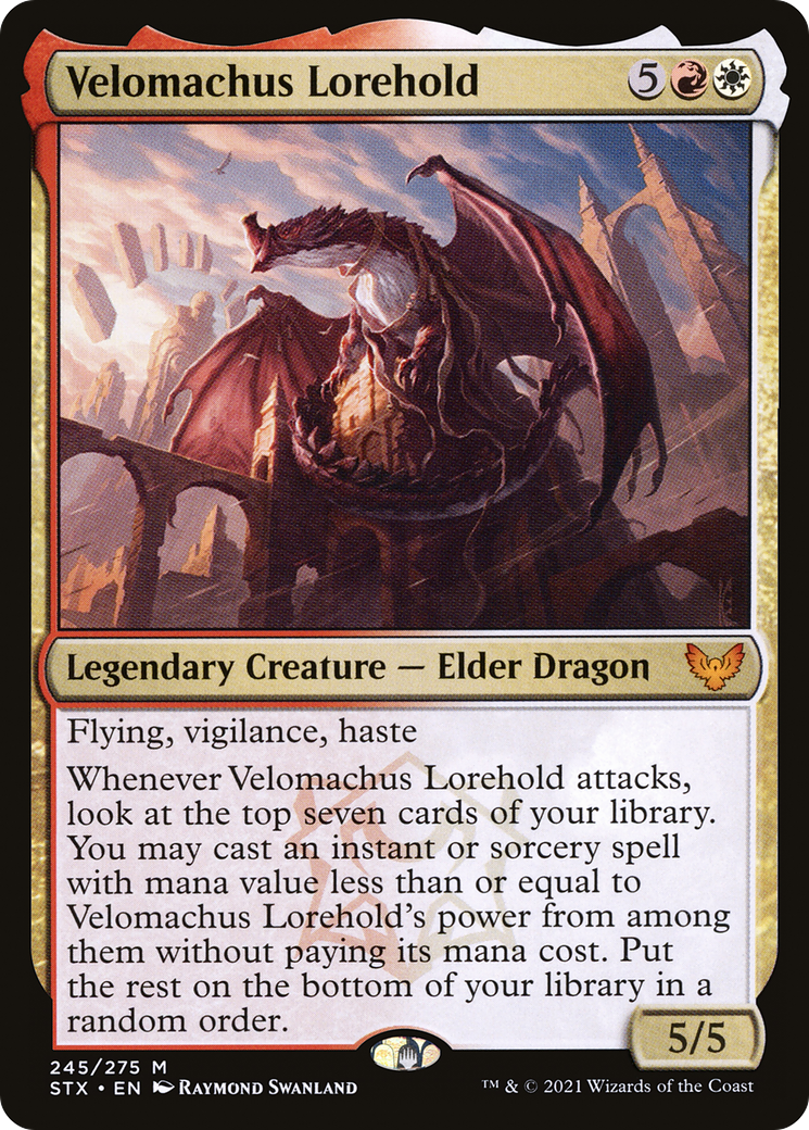 Velomachus Lorehold – Strixhaven: School of Mages 245 – Magic: The Gathering single card Main image