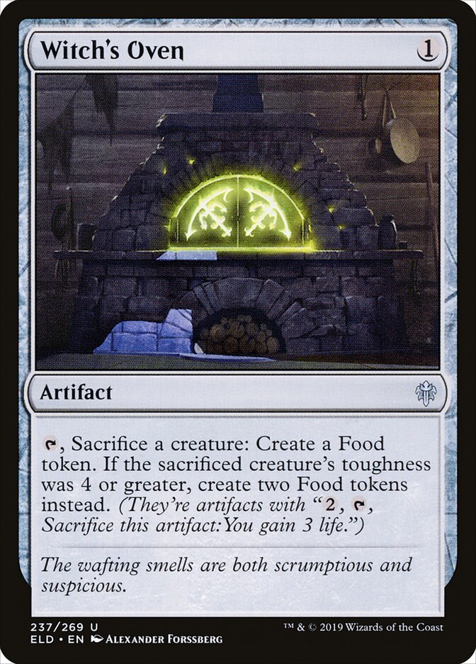 Witch's Oven - Throne of Eldraine (Uncommon) [ELD-237] Immagine principale del prodotto