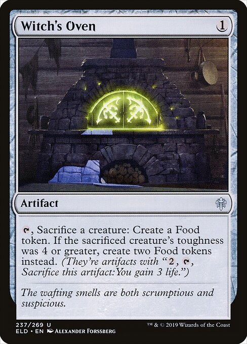 Witch's Oven – Throne of Eldraine (ELD-237) Magic: The Gathering card | LC-REM-20260804-15150642200908-04ef8493-d986-45f8-a718-617b028f7ad4