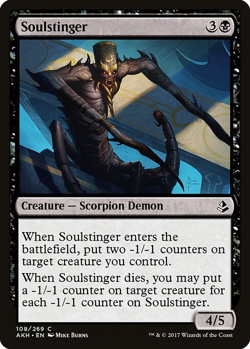 Soulstinger – Amonkhet (AKH-108) Magic: The Gathering card