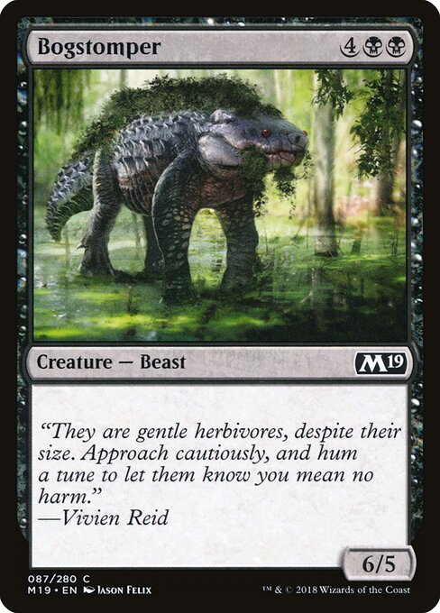 Bogstomper – Core 2019 (M19-87) Magic: The Gathering card