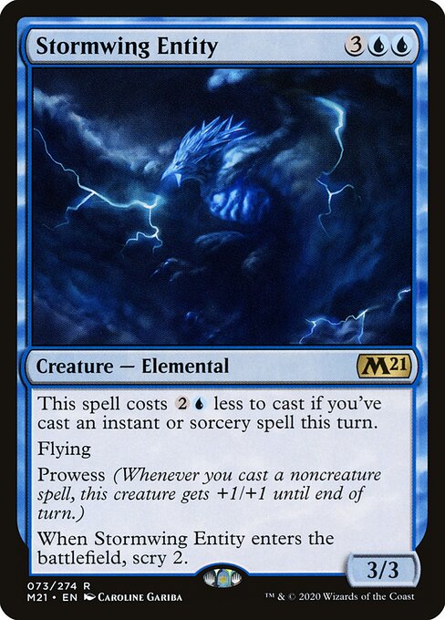 Stormwing Entity – Core 2021 (M21-73) Magic: The Gathering card