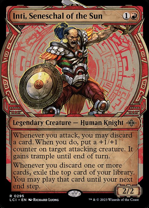 Inti, Seneschal of the Sun – The Lost Caverns of Ixalan (LCI-295) Magic: The Gathering card | LC-REM-20260804-15393076511052-0548ddb6-5301-4911-93fd-bb988275f44a