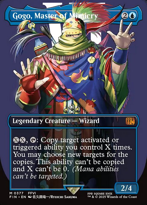 Gogo, Master of Mimicry – Final Fantasy (FIN-377) Magic: The Gathering card | LC-REM-20260804-15339570397516-054e180d-4e66-426d-adb5-a4fee94b6a67