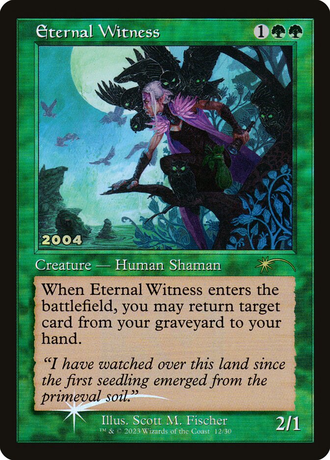 Magic-kaart Eternal Witness 30C-2004 uit 30th Anniversary Celebration (Rare)
