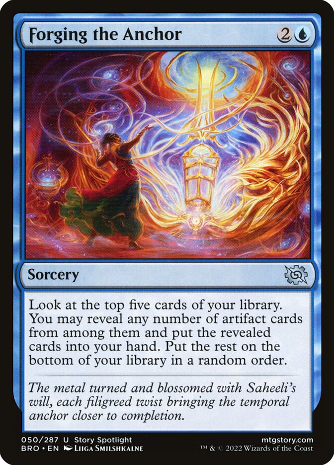 Forging the Anchor - The Brothers' War (Uncommon) [BRO-50]