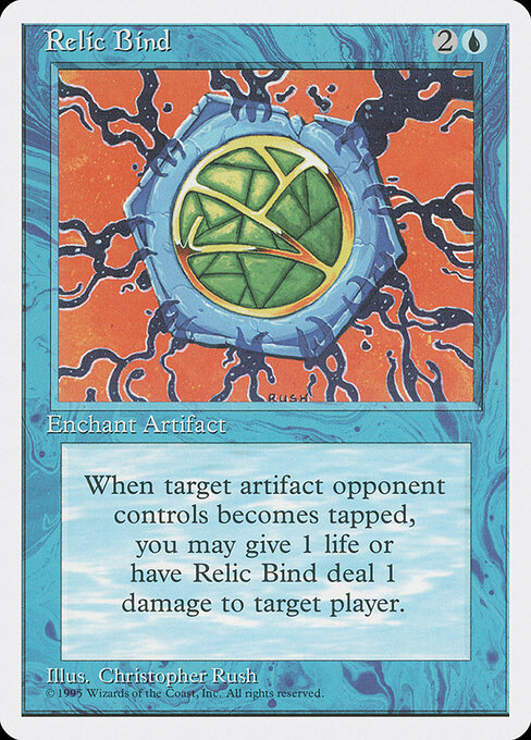 Relic Bind – Fourth Edition (4ED-97) Magic: The Gathering card | LC-REM-20260804-15151561998668-05eee3dd-e17f-4154-8f8d-29c5421cd89d