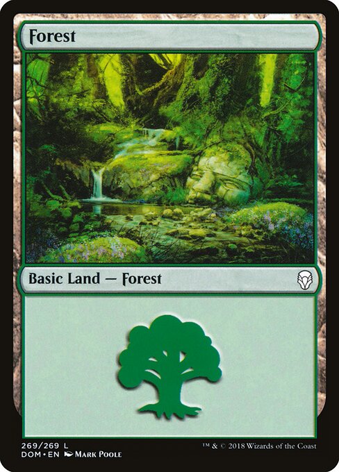 Forest – Dominaria (DOM-269) Magic: The Gathering card | LC-REM-20260804-15681705836876-060fa791-ccae-42df-b01c-2d4446d78422 Image principale du produit