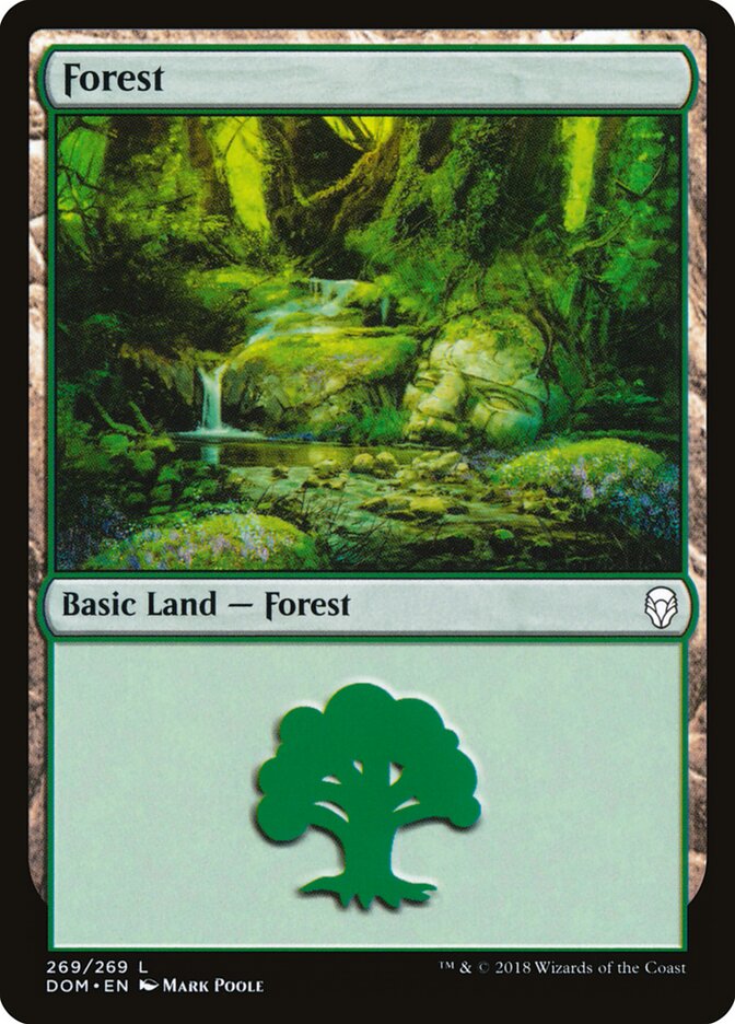 Forest (V.4) - Dominaria (Land) [DOM-269] Imagen principal del producto