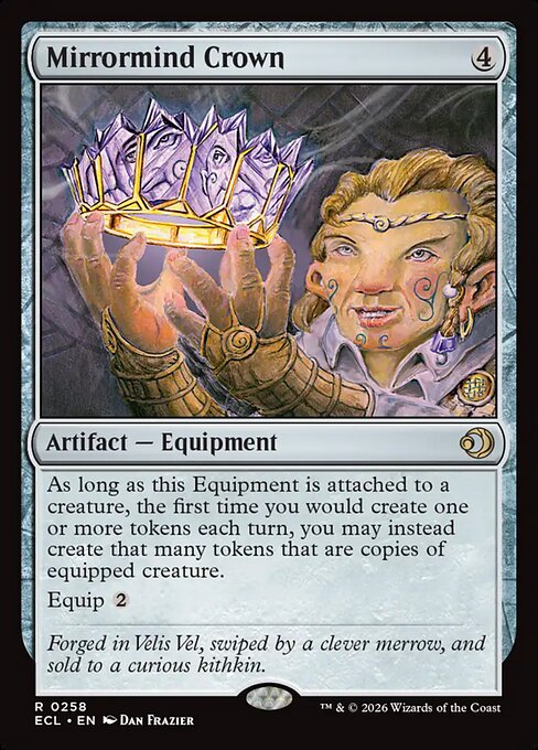 Mirrormind Crown – Lorwyn Eclipsed (ECL-258) Magic: The Gathering card