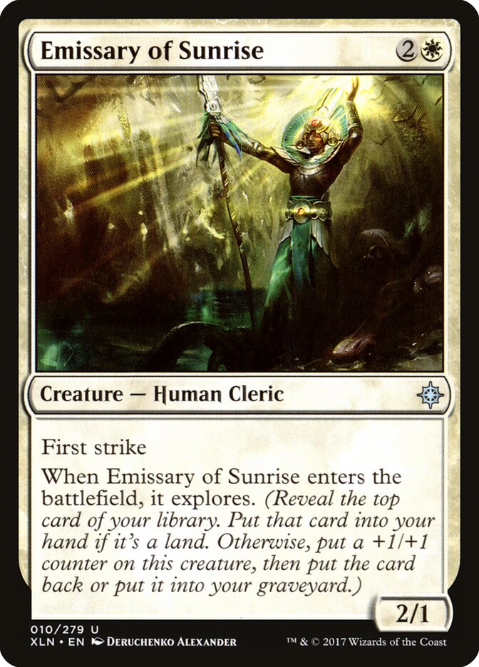 Emissary of Sunrise - Ixalan (Uncommon) [XLN-10]