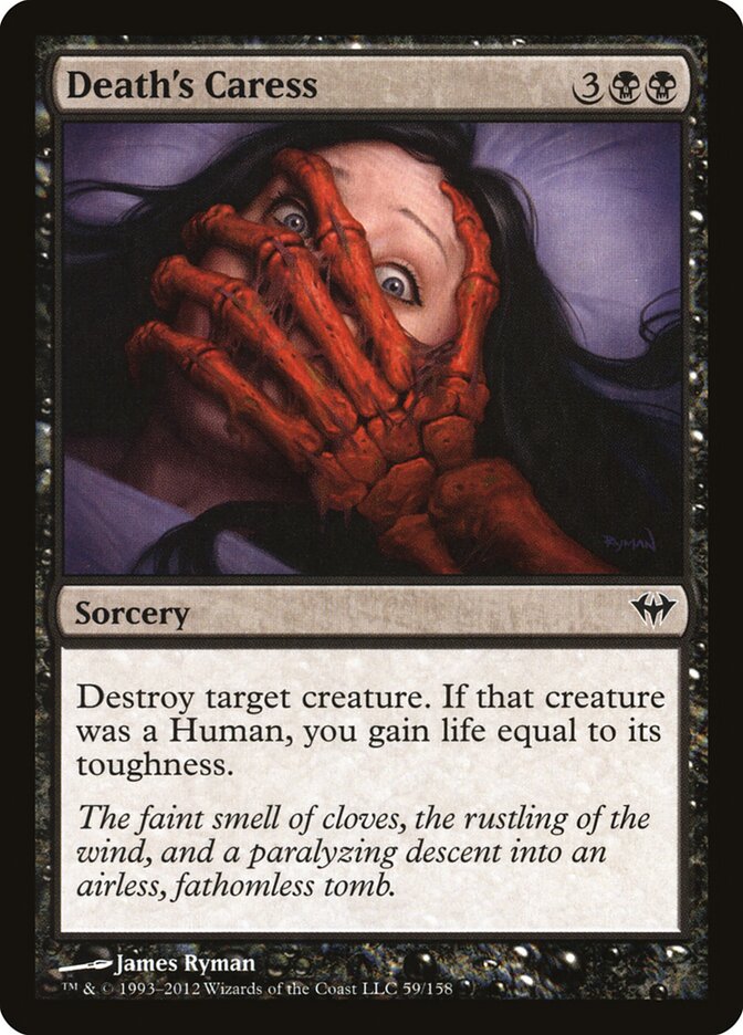 Death's Caress - Dark Ascension (Common) [DKA-59]