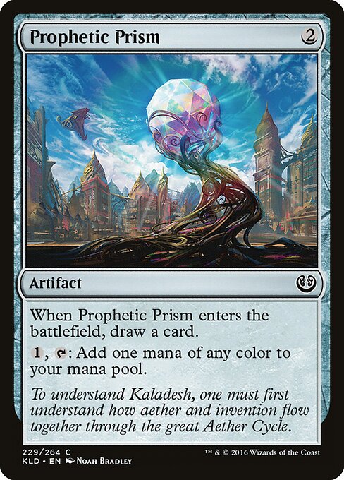 Prophetic Prism – Kaladesh (KLD-229) Magic: The Gathering card