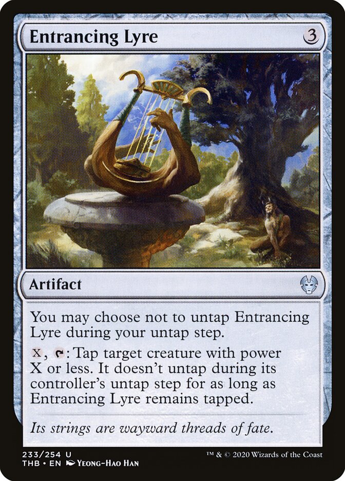 Entrancing Lyre - Theros Beyond Death (Uncommon) [THB-233]