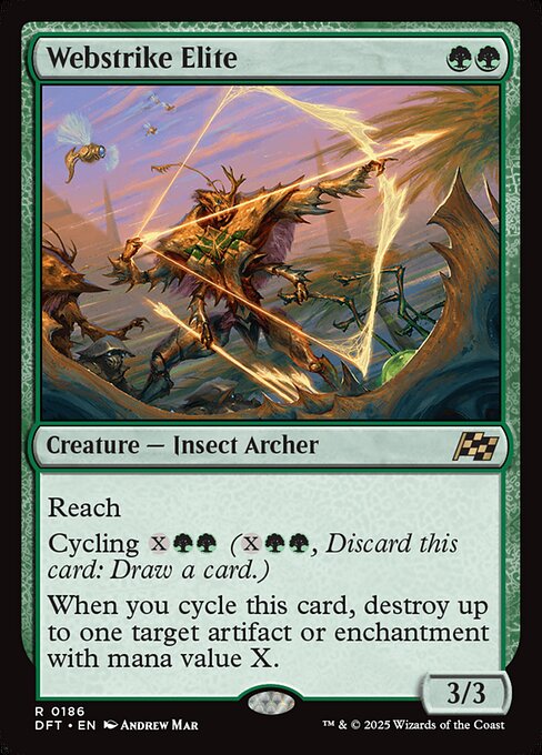 Webstrike Elite – Aetherdrift (DFT-186) Magic: The Gathering card | LC-REM-20260804-15339703206220-064cc22d-d424-4bc9-b8f0-88b170fd6c28 Imagen principal del producto