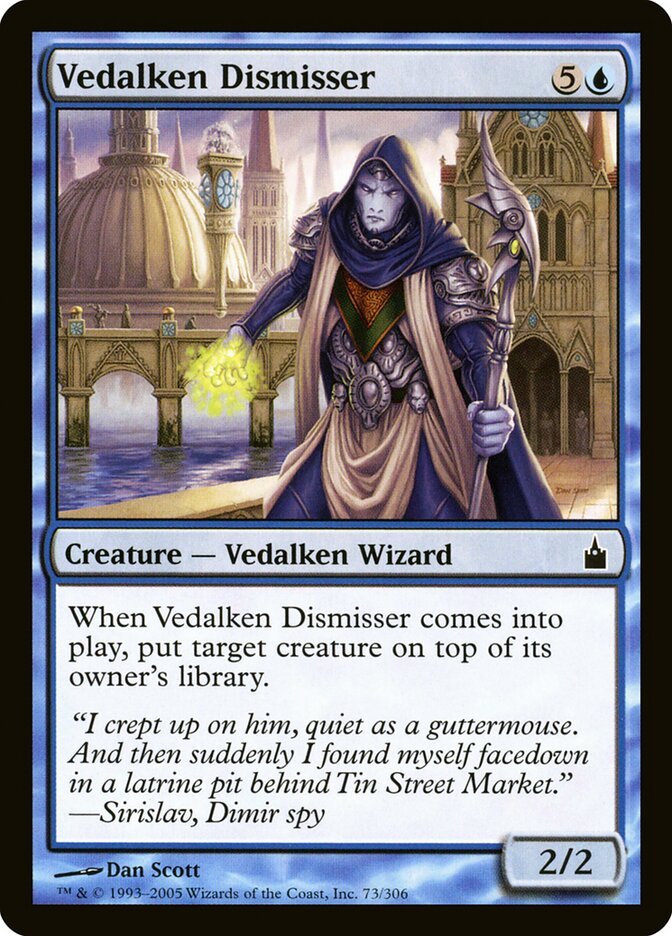 Vedalken Dismisser - Ravnica: City of Guilds (Common) [RAV-73]