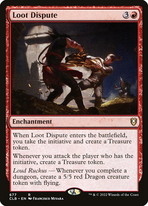 Loot Dispute – Commander Legends: Battle for Baldur's Gate (CLB-677) Magic: The Gathering card | LC-REM-20260804-15151330361676-0669a2bb-11c7-45d8-9299-09246ff4e72c