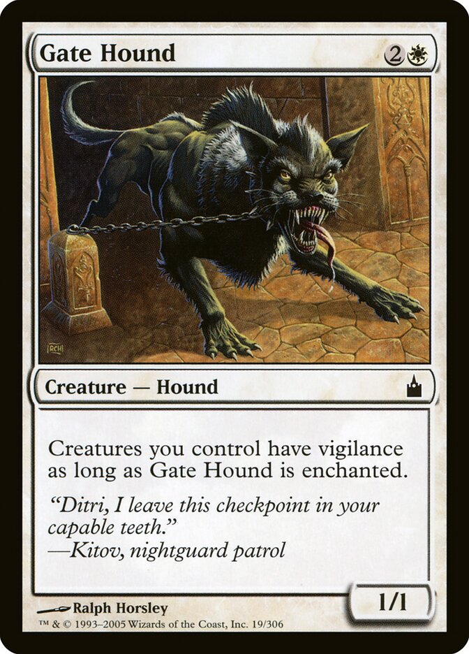 Gate Hound - Ravnica: City of Guilds (Common) [RAV-19]