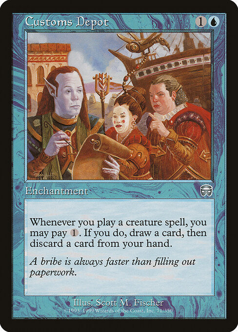 Customs Depot – Mercadian Masques (MMQ-71) Magic: The Gathering card | LC-REM-20260804-15521975238988-067d8c46-c334-4b00-af06-2e28b6086c58
