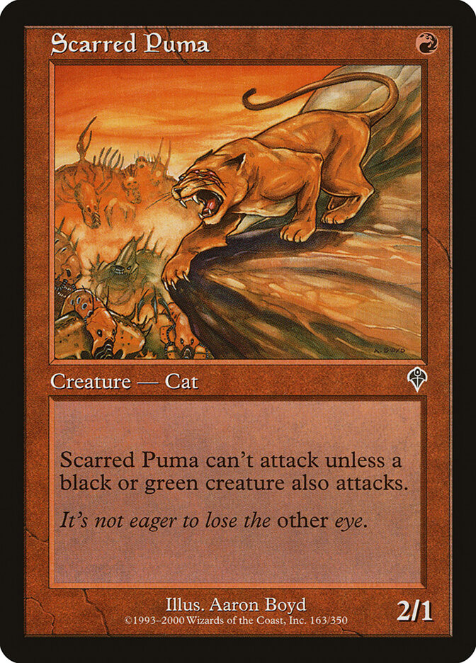 Scarred Puma - Invasion (Common) [INV-163]