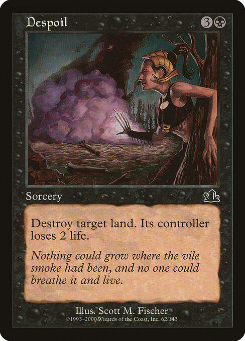 Despoil – Prophecy (PCY-62) Magic: The Gathering card Hoofdafbeelding
