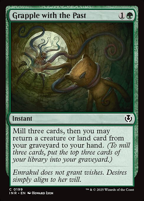 Grapple with the Past – Innistrad Remastered (INR-199) Magic: The Gathering card