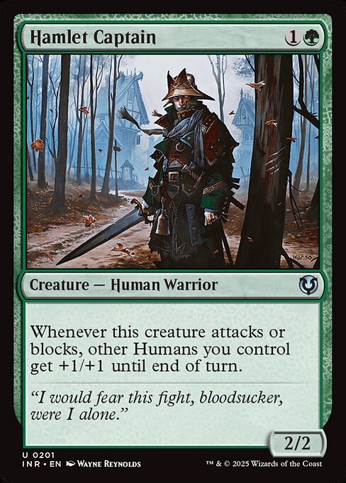 Hamlet Captain – Innistrad Remastered (INR-201) Magic: The Gathering card