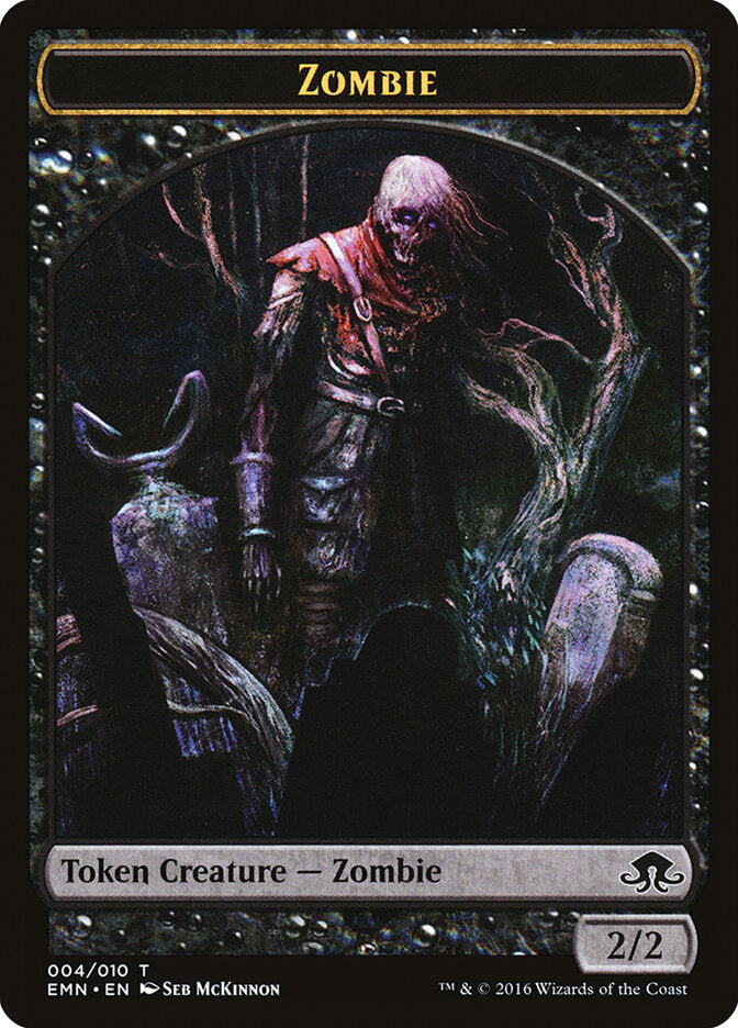 Magic-kaart Zombie Token TEMN-4 uit Eldritch Moon Tokens (Token)