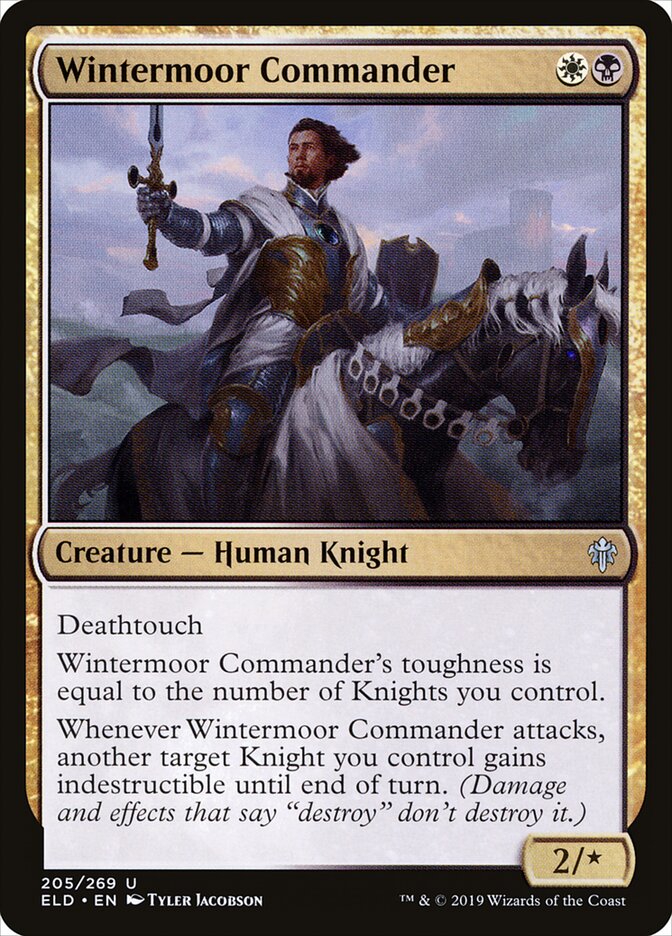 Wintermoor Commander - Throne of Eldraine (Uncommon) [ELD-205] Imagen principal del producto