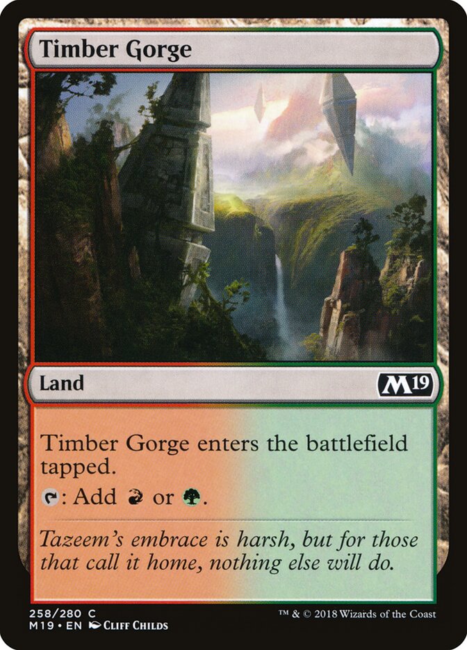 Timber Gorge - Core 2019 (Common) [M19-258] Main image