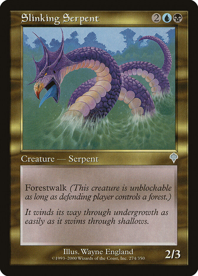 Slinking Serpent - Invasion (Uncommon) [INV-274]