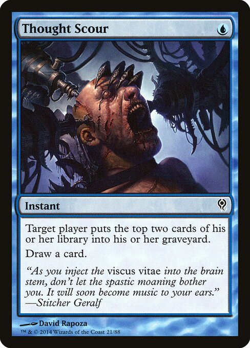 Thought Scour – Duel Decks: Jace vs. Vraska (DDM-21) Magic: The Gathering card | LC-REM-20260804-15535544074572-07365d4e-2252-43c9-89cb-706d00dfea61 Hauptbild